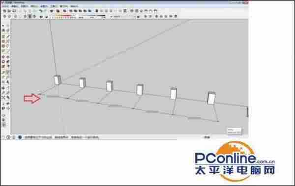 SketchUp怎么快速复制图形?