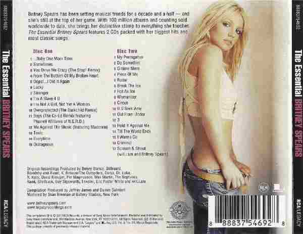 BritneySpears《TheEssential》美首版CD1WAV整轨]