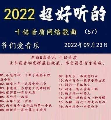 群星《2022超好听的十倍音质网络歌曲（57）》WAV分轨