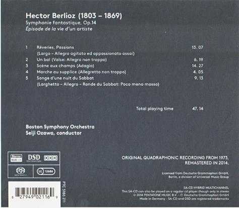 [PTC5186211]]花痴系列Berlioz-SymphonieFantastique,Op.14-SeijiOzawa-BSO-Pentatone