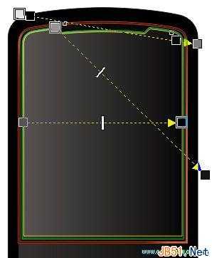 CorelDRAW(CDR)模仿制作诺基亚8800特别版手机实例教程