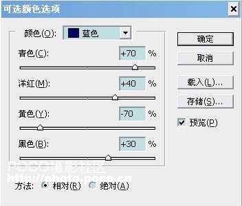 PS将情侣图片制作唯美冷色调教程