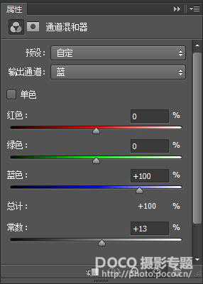 暗色调人像PS教程　使用PS打造唯美暗色调照片