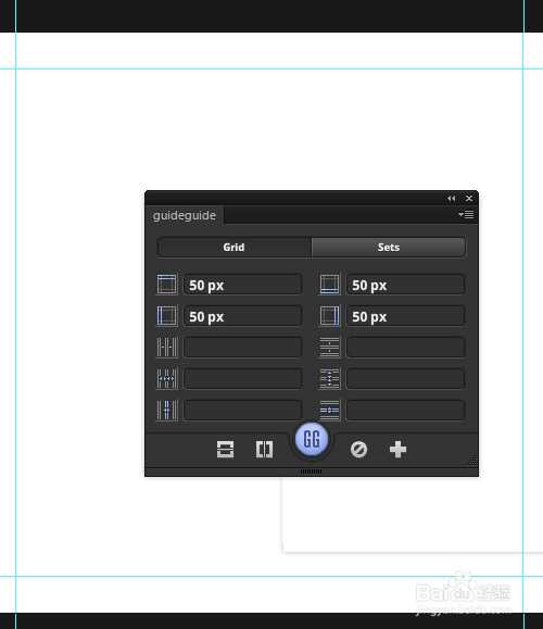Photoshop安装guidegui辅助线扩展面板插件图文教程