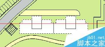 ps怎么给建筑总平面图中的建筑添加阴影？