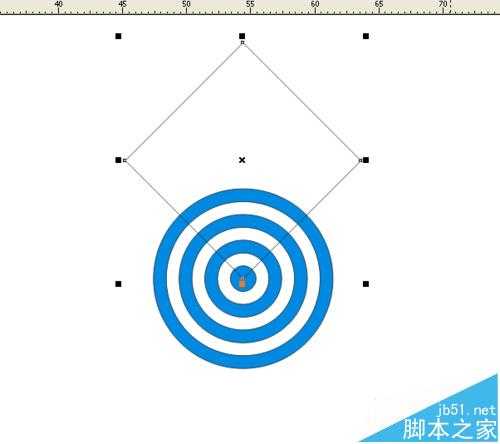 CorelDRAW怎么制作蓝色的wifi信号图标?