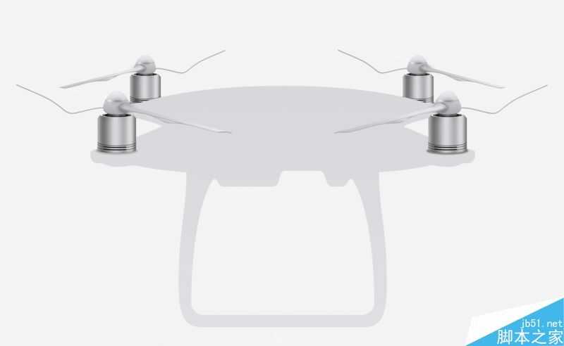PS鼠绘逼真质感的无人机
