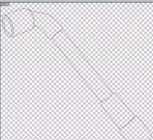 ps怎么绘制套筒扳手矢量图? ps套筒扳手的画法