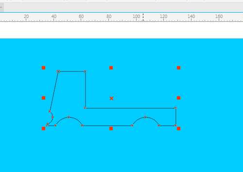 cdrX7怎么画货车矢量图? cdr货车图标的画法